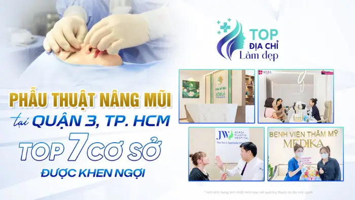 Khám Phá 8 Nơi Nâng Mũi Tại Quận 8 TP.HCM Được Tin Tưởng Nhất Hiện Nay
