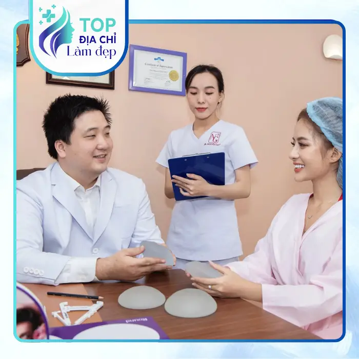 nâng ngực tại Bắc Giang