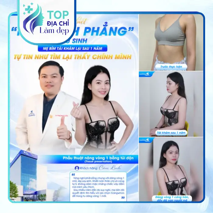 Review 4 địa chỉ nâng ngực tại Hải Phòng chất lượng hiện nay